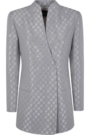 Giorgio Armani Dames, Jassen, Grijs, Maat: S