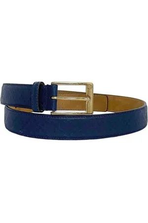 Gucci Dames, Pre-owned, Blauw, Maat: ONE Size Leer