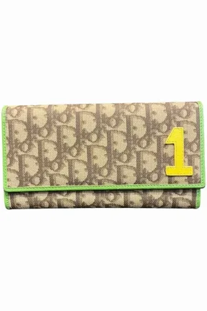 Dior Dames, Pre-owned, Bruin, Maat: ONE Size Leer