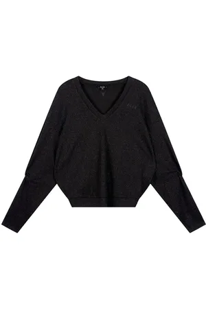 Alix the label Dames, Truien, Zwart, Maat: S Viscose