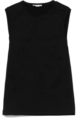 Alexander McQueen Dames, Tops, Zwart, Maat: S