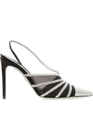 RENE CAOVILLA Dames, Schoenen, Zwart, Maat: 41 EU