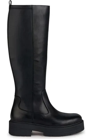 Geox Dames, Schoenen, Zwart, Maat: 37 EU Leer
