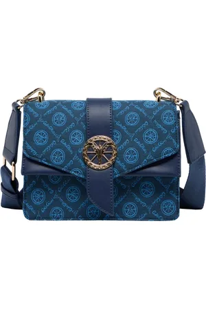 Carlo Colucci Dames, Tassen, Blauw, Maat: ONE Size