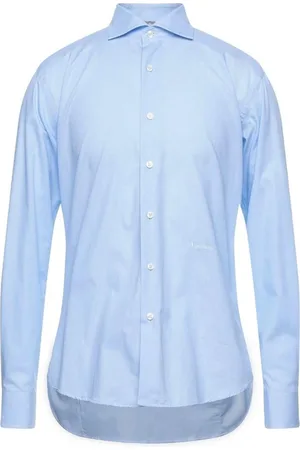 Aquascutum Heren, Overhemden, Blauw, Maat: L Katoen