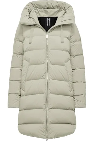 Bomboogie Dames, Mantels, Grijs, Maat: XL Nylon