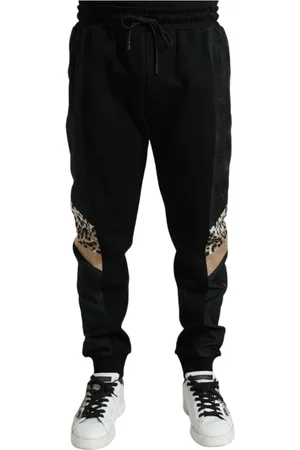 Dolce & Gabbana Heren, Broeken, Zwart, Maat: 2XL Katoen