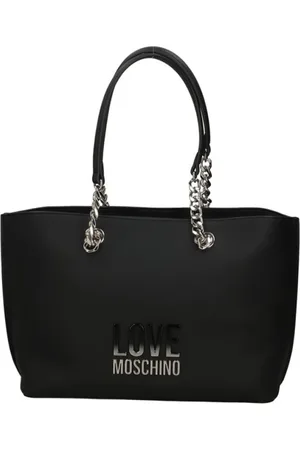 Moschino Dames, Tassen, Zwart, Maat: ONE Size Leer
