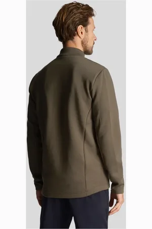 Lyle & Scott Heren, Jassen, Groen, Maat: M Viscose