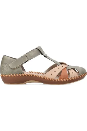 Rieker Dames, Schoenen, Groen, Maat: 39 EU Synthetisch