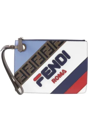 Fendi Dames, Pre-owned, Veelkleurig, Maat: ONE Size Leer