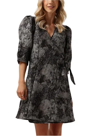 NOTRE-V Dames, Jurken, Zwart, Maat: XL