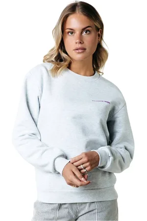 Colourful rebel Dames, Sweatshirts & Hoodies, Blauw, Maat: XS Katoen