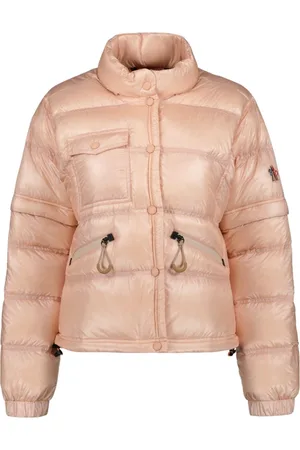 Moncler Dames, Jassen, Roze, Maat: S Nylon