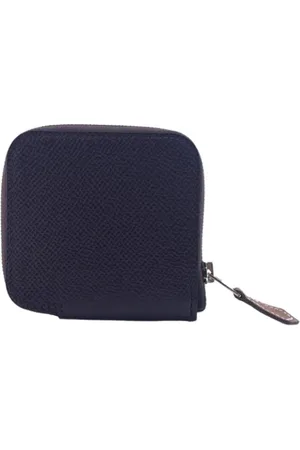 Hermès Dames, Pre-owned, Blauw, Maat: ONE Size Leer