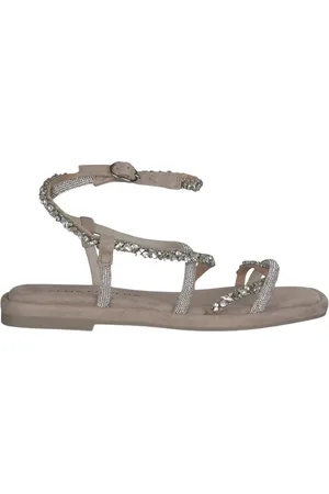 Alma en Pena Dames, Schoenen, Grijs, Maat: 39 EU Leer