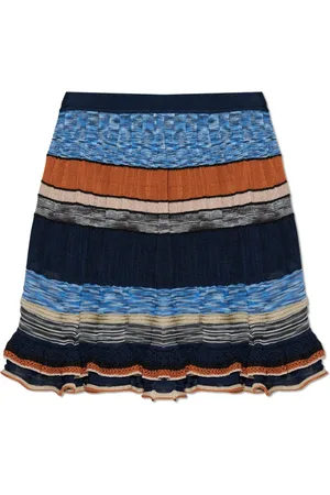 ULLA JOHNSON Dames, Rokken, Veelkleurig, Maat: L Nylon
