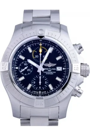 Breitling Pre-owned Heren, Pre-owned, Zwart, Maat: ONE Size