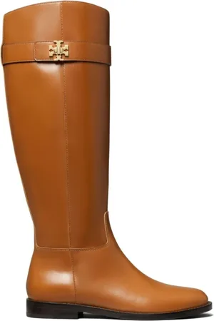 Tory Burch Dames, Schoenen, Bruin, Maat: 38 1/2 EU Leer