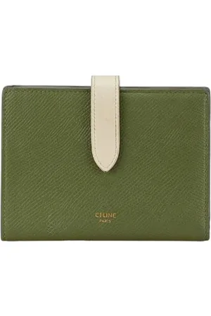 Céline Dames, Pre-owned, Groen, Maat: ONE Size Leer