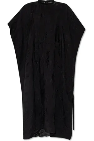 Balenciaga Dames, Jurken, Zwart, Maat: S Zijde