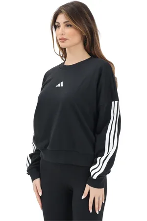 adidas Dames, Sweatshirts & Hoodies, Zwart, Maat: S