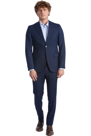 BALDININI Heren, Pakken, Blauw, Maat: XL Wol