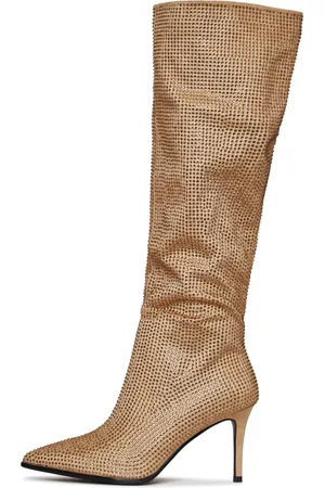 CESARE GASPARI Dames, Schoenen, Geel, Maat: 38 EU Leer