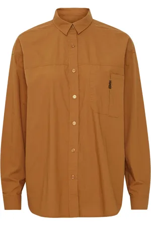 Ball Dames, Blouses & Shirts, Bruin, Maat: M