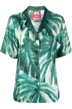 F.R.S For Restless Sleepers Dames, Blouses & Shirts, Groen, Maat: XS