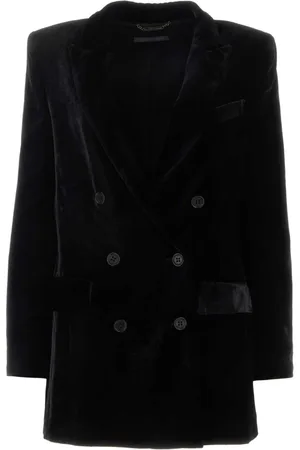 Alberta Ferretti Dames, Jassen, Zwart, Maat: XS