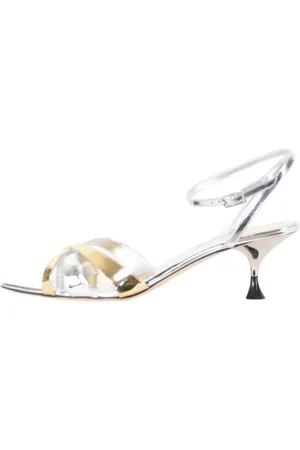 3Juin Dames, Schoenen, Grijs, Maat: 36 EU Leer