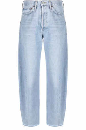 AGOLDE Dames, Jeans, Blauw, Maat: W25 Katoen