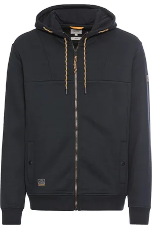 Camel Active Heren, Sweatshirts & Hoodies, Blauw, Maat: M Katoen