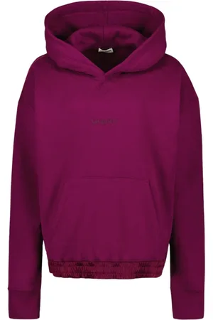 Saint Laurent Heren, Sweatshirts & Hoodies, Paars, Maat: M Katoen
