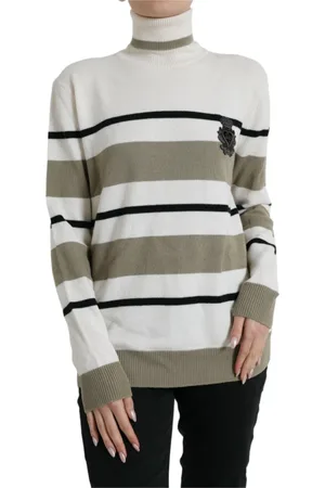Dolce & Gabbana Dames, Truien, Veelkleurig, Maat: M Wol