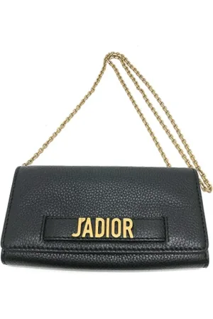 Dior Dames, Pre-owned, Zwart, Maat: ONE Size Leer