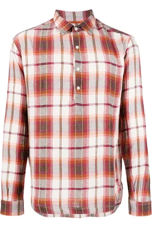 BARENA Heren, Overhemden, Rood, Maat: M