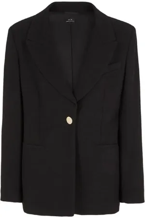 Armani Exchange Dames, Jassen, Zwart, Maat: 3XS Poliester