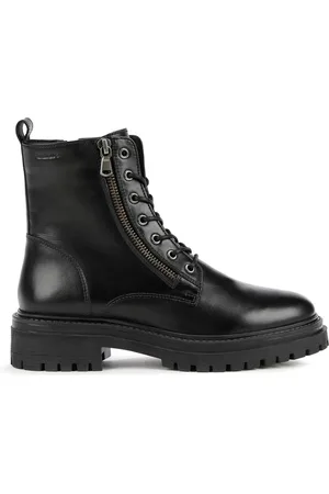 Geox Dames, Schoenen, Zwart, Maat: 40 EU Leer
