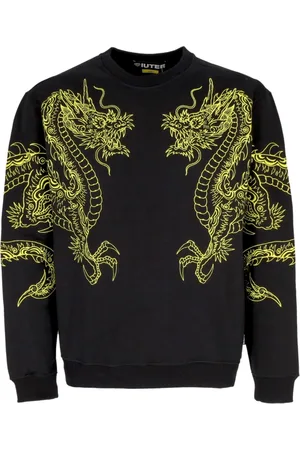IUTER Heren, Sweatshirts & Hoodies, Zwart, Maat: L Katoen