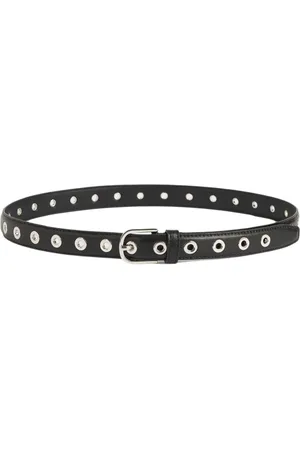 Totême Dames, Accessoires, Zwart, Maat: 90 CM Leer