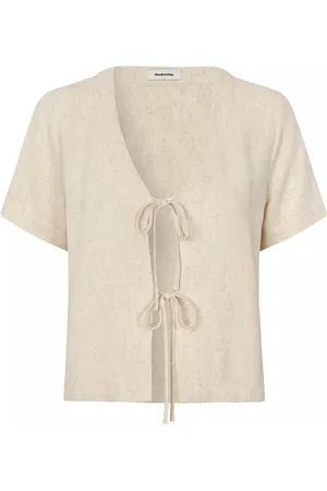 Modstrom Dames, Blouses & Shirts, , Maat: XS Linnen