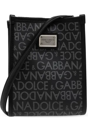 Dolce & Gabbana Heren, Tassen, Zwart, Maat: ONE Size Katoen