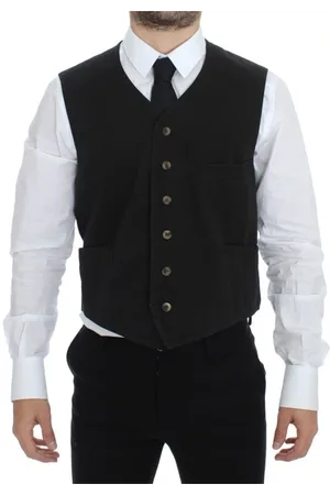 Dolce & Gabbana Heren, Pakken, Zwart, Maat: S Katoen
