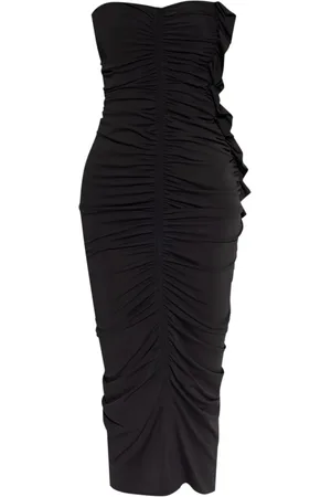 The Attico Dames, Jurken, Zwart, Maat: 2XS