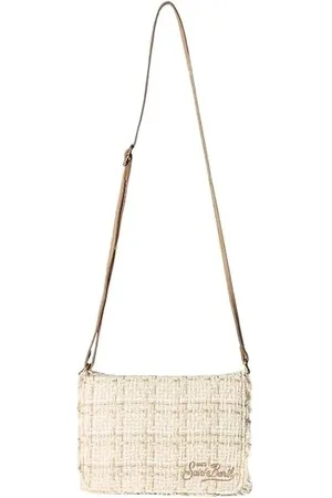 MC2 SAINT BARTH Dames, Tassen, Wit, Maat: ONE Size Tweed