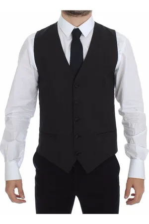 Dolce & Gabbana Heren, Pakken, Grijs, Maat: M Wol