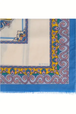 Etro Dames, Accessoires, Blauw, Maat: ONE Size Zijde