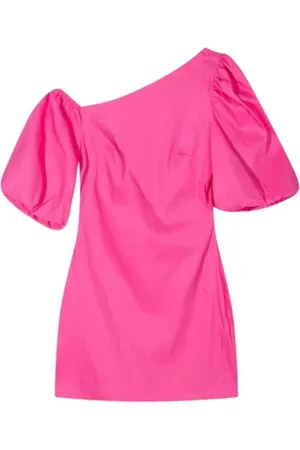 Alix the label Dames, Jurken, Roze, Maat: S Linnen